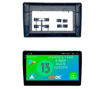 Штатная магнитола Airc 2K AU-1010 для  2din Универсальная