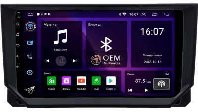 Seat Ibiza 5, Arona 2017-2021 OEM RK9-0888 на Android 10 (CarPlay, AHD, 1/32)