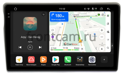 Штатная магнитола Toyota bB 2000-2005 Canbox PRO-Line 2K 4254-9-1024 на Android 13 (4G-SIM, 12/256, DSP, QLed)