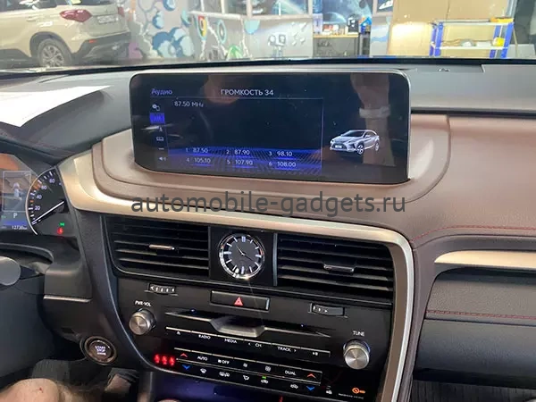 Parafar PF58051B Штатная магнитола для Lexus RX 2019+ на Android 10 c 4GB
