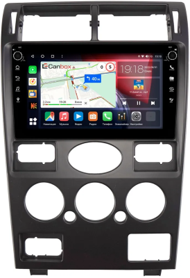 Штатная магнитола Canbox H-Line 7804-9-1281 для Ford Mondeo 3 2000-2003 (седан) на Android 10 (4G-SIM, 6/128, DSP, IPS) С крутилками