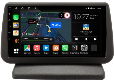 Штатная магнитола Canbox M-Line 4544-9-1416 для Nissan Note 2005-2013 (вместо бардачка) на Android 10 (4G-SIM, 2/32, DSP, QLed)