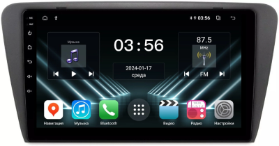 FarCar DX483M штатная магнитола для Skoda Octavia A7 2013-2020 на Android 13 c 4GB
