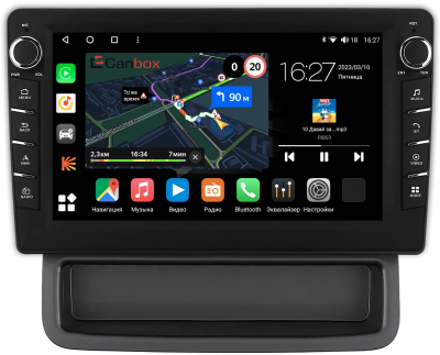 Штатная магнитола Renault Trafic 2 2006-2014 (авто без компьютера) Canbox M-Line 7835-10-1423 на Android 10 (4G-SIM, 2/32, DSP, QLed) С крутилками