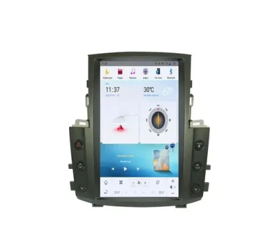 Carmedia ZF-1819-GE ("Тесла-стиль") штатная магнитола для Lexus LX570 (2007-2015) на Android 13 c 8GB, DSP, 4G