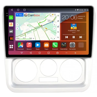Штатная магнитола Geely CK 2008-2016 Canbox H-Line 2K 4182-9-1237 на Android 10 (4G-SIM, 4/64, DSP, QLed)
