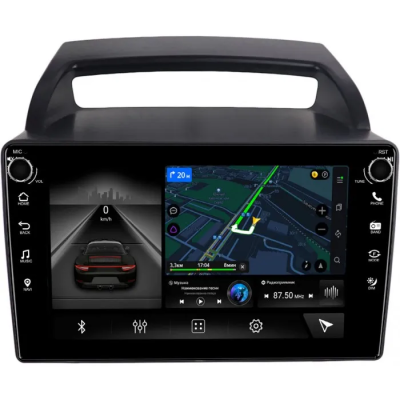 Штатная магнитола Kia Carnival 2 2006-2014 Canbox H-Line 7803-9-1004 на Android 10 (4G-SIM, 4/64, DSP, IPS) С крутилками