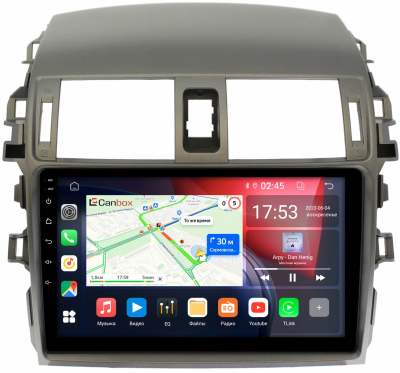 Штатная магнитола Canbox RS9-9061 для Toyota Corolla (E150) 2006-2013 1.5/32 Android 10 (IPS, DSP, CarPlay)