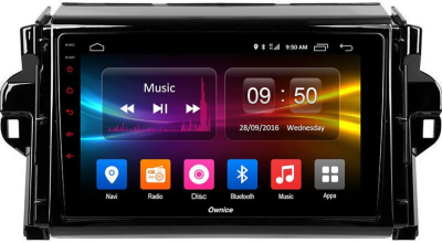 Carmedia OL-9699-I Штатная магнитола для Toyota Fortuner 2015+ на Android 10 c 2GB, DSP, 4G