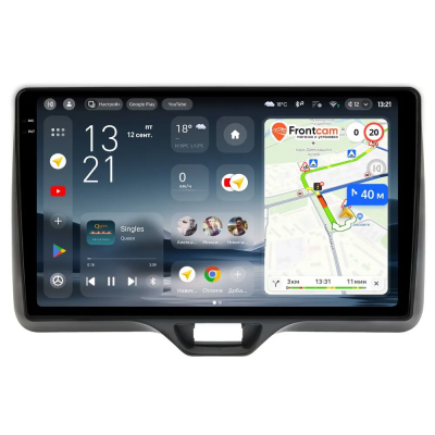 Штатное головное устройство Toyota Yaris 4, Yaris Cross 2020-2024 (правый руль) Teyes CC4 Pro 2K 8/128 10.36 дюймов RM-10-541 на Android 13 (4G-SIM, DSP, QLed, AI)