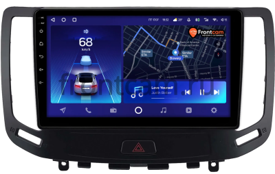 Штатное головное устройство Teyes CC2 PLUS 4/32 9 дюймов RM-9-2148 для Infiniti G25, G37, G35 2006-2013 (для авто без кнопок TEL и APPS, Тип A, can BSJ) на Android 10 (4G-SIM, DSP, QLed)