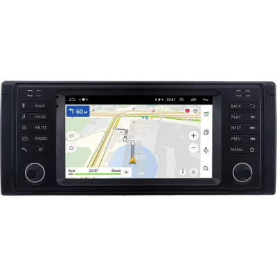 Магнитола в штатное место 2 din BMW X5 (E53) 1999-2006 OEM на Android 10 (CarPlay, AHD, 1/32) (RK7-RP-2156-509)