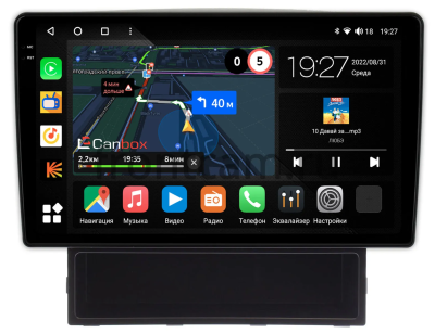 Штатная магнитола Canbox M-Line 2K 4179-9384 для Nissan AD 3 2006-2024 на Android 10 (4G-SIM, 4/64, DSP, QLed)