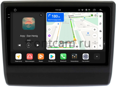 Штатная магнитола Isuzu D-Max 3, MU-X 2 2019-2024 (матовая, Тип 2) Canbox PRO-Line 2K 4254-9-0160 на Android 13 (4G-SIM, 12/256, DSP, QLed)