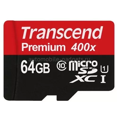 TRANSCEND PREMIUM 64GB UHS-I (400X)