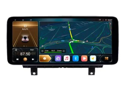 Штатная магнитола Audi A3 (8V) (2012-2020) 12,3 дюйма Carmedia OL-3060-1051-Q на Android 12 (4G-SIM, 6/128, DSP, QLed) Mercedes Style