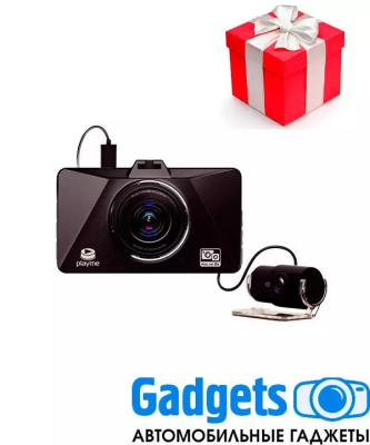 Playme ZETA видеорегистратор с двумя камерами