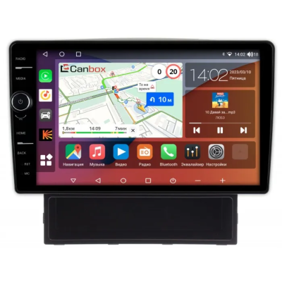 Штатная магнитола Canbox H-Line 7844-9384 для Nissan AD 3 2006-2024 на Android 10 (4G-SIM, 6/128, DSP, QLed)