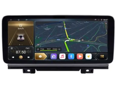 Штатная магнитола BMW 1 (2017-2024) 12,3 дюйма Carmedia OL-3030-1051-Q на Android 12 (4G-SIM, 6/128, DSP, QLed) Mercedes Style