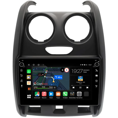 Штатная магнитола Canbox M-Line 7801-9-0284 для Lada Largus 2021-2025 (матовая) на Android 10 (4G-SIM, 2/32, DSP, IPS) С крутилками