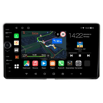 Штатная магнитола Toyota Sienna 3 2014-2020 Canbox M-Line 7840-9-1428 Android 10 (4G-SIM, 2/32, DSP, QLed)
