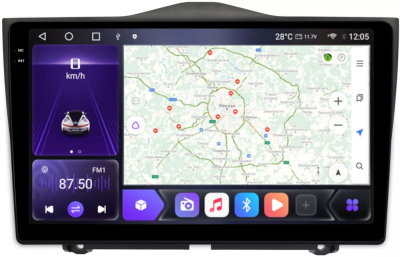 Carmedia OL-9063-MKD-9509-2K-12512-D7 Штатная магнитола для Lada Granta 2018+ на Android 13 c 12GB, DSP, 4G