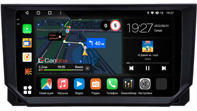 Штатная магнитола Canbox M-Line 2K 4179-9-0888 для Seat Ibiza 5, Arona 2017-2021 на Android 10 (4G-SIM, 4/64, DSP, QLed)