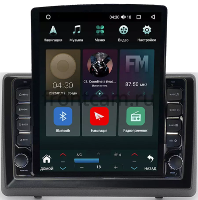 Штатная магнитола Opel Movano 2010-2020 Canbox M-Line 5610-10-1263 на Android 10 (4G-SIM, 2/32, DSP, QLed, Tesla)