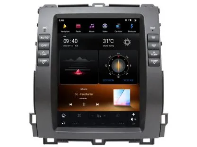 Carmedia ZF-1116L-Q6 ("Тесла-стиль") штатная магнитола для Toyota LC Prado 120, Lexus GX 470 (2002-2009) на Android 11 c 8GB, DSP, 4G