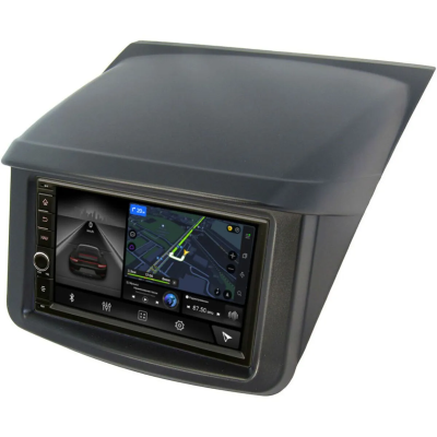Магнитола в штатное место 2 din Mitsubishi Pajero Sport II, L200 IV 2006-2015 Canbox M-Line 5605-RP-MMTR-187 на Android 10 (4G-SIM, 4/64, DSP, IPS) С крутилкой