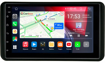 Магнитола в штатное место 2 din Suzuki Jimny III 2005-2019 Canbox 4/64 на Android 10 (GTR7-RP-SZJM-174) (173х98) (IPS, DSP, CarPlay)