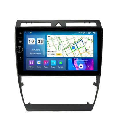 Магнитола для Audi A6 C5 1997-2004/S6 2 1999-2004/RS6 1 2002-2006 Parafar на Андроид 12.0 PF906LUX1LHDAV