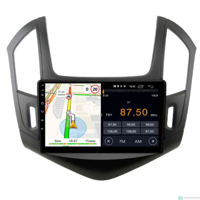 Магнитола с IPS матрицей с для Chevrolet Cruze 2013-2015 Parafar на Андроид 12.0 PF261RGu