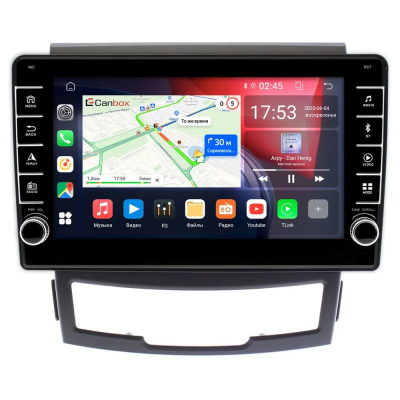 Штатная магнитола SsangYong Actyon 2, Korando 3 2010-2013 Canbox BGTR9-9184 4/64 Android 10 (IPS, DSP, CarPlay)