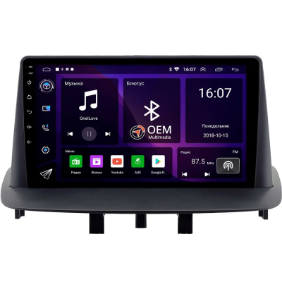Renault Fluence, Megane 3 2008-2016 OEM RK9-2264 на Android 10 (CarPlay, AHD, 1/32) Renault Fluence, Megane 3 2008-2016 OEM RK9-2264 на Android 10 (CarPlay, AHD, 1/32)