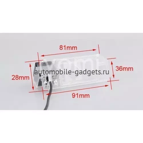 Vomi MIT102 FF01-CCD Камера заднего вида для MITSUBISHI ASX I (2010+)  CITROEN C4 AIRCROSS (2012+)  PEUGEOT 4008 (2012+) Vomi MIT102 FF01-CCD Камера заднего вида для MITSUBISHI ASX I (2010+)  CITROEN C4 AIRCROSS (2012+)  PEUGEOT 4008 (2012+)