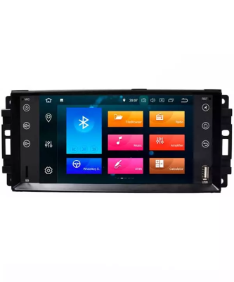 CarMedia KD-7228-P5-32 Штатная магнитола для Jeep, Dodge, Chrysler на Android 10 с 4GB, DSP