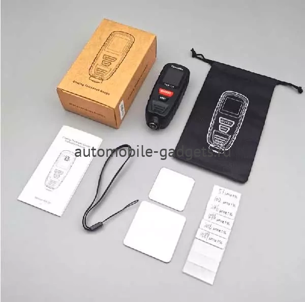 Yunombo YNB-110 толщиномер лакокрасочных покрытий, с самокалибрующимся датчиком