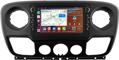 Штатная магнитола Canbox H-Line 7837-10-1361 для Nissan NV400 2010-2020 на Android 10 (4G-SIM, 4/64, DSP, QLed) С крутилками