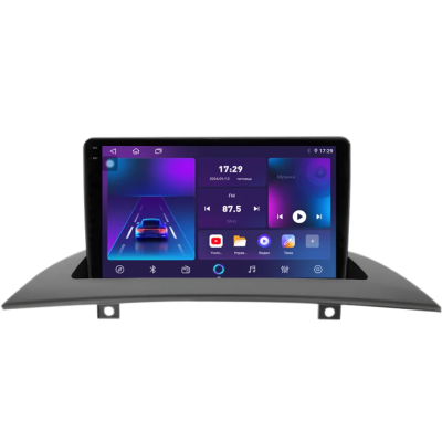 Магнитола для BMW X3 2006-2010 матовая черная Parafar на Андроид 13.0 PF885LUX1RN2K