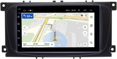 Магнитола в штатное место 2 din Ford Focus 2, C-MAX, Mondeo 4, S-MAX, Galaxy 2, Tourneo Connect 2006-2015 Canbox 1.5/32 на Android 10 (RS7-RP-FRCM-162) (IPS, DSP, CarPlay)