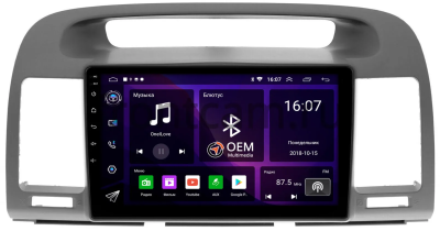 Штатная магнитола Toyota Camry XV30 2001-2006 Canbox RS9-9105 1.5/32 Android 10 (IPS, DSP, CarPlay)
