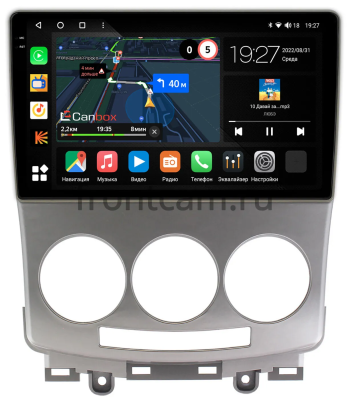 Штатная магнитола Mazda 5 (CR), Premacy 2 (CR) 2005-2010 Canbox M-Line 2K 4179-9147 на Android 10 (4G-SIM, 4/64, DSP, QLed)