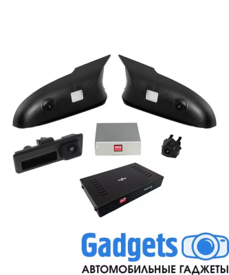Система кругового обзора Gazer CKR4413-B8 для Audi A4 (8K2), седан, 2013-2015  Audi A4 (8K5), универсал, 2013-2015  Audi A4 Allroad (8KH), универсал, 2013-2016 Audi A4
