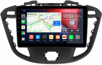Штатная магнитола Ford Tourneo Custom, Transit Custom (2012-2023) (для любой компл.) Canbox GTR9-Tour-Cust 4/64 Android 10 (IPS, DSP, CarPlay)