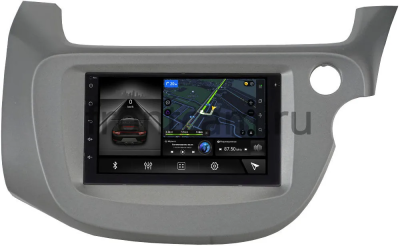 Магнитола в штатное место 2 din Honda Fit 2 2007-2014 (правый руль) серебро Canbox 1.5/32 на Android 10 (RS7-RP-11-671-274) (IPS, DSP, CarPlay)