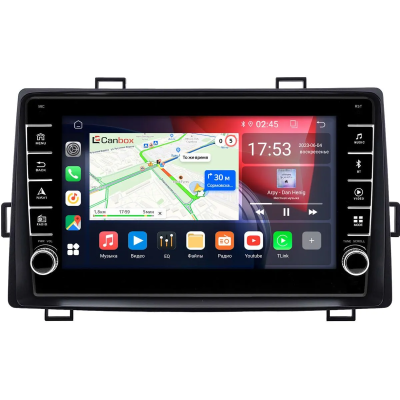 Штатная магнитола Toyota Noah 2 (R70), Voxy 2 (R70) 2007-2013 Canbox BGTR9-2161 4/64 на Android 10 (IPS, DSP, CarPlay)
