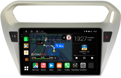Штатная магнитола Citroen C-Elysee 2012-2024 Canbox M-Line 2K 4179-9118 на Android 10 (4G-SIM, 4/64, DSP, QLed)