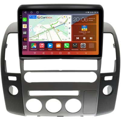 Штатная магнитола Canbox EVO 2K 5815-9-1424 для Nissan Navara 3 (D40), Pathfinder 3 2004-2014 (для авто с навигацией) на Android 14 (4G-SIM, 6/128, DSP, QLed, AI, 360)
