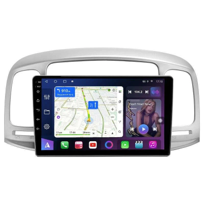 FarCar SD855-8/128-3009M штатная магнитола для Hyundai Accent, Verna 2006-2012 на Android 14 c 8GB, DSP, 4G